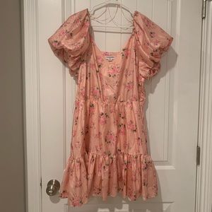 LoveShackFancy x target Cecile mini puff sleeve dress